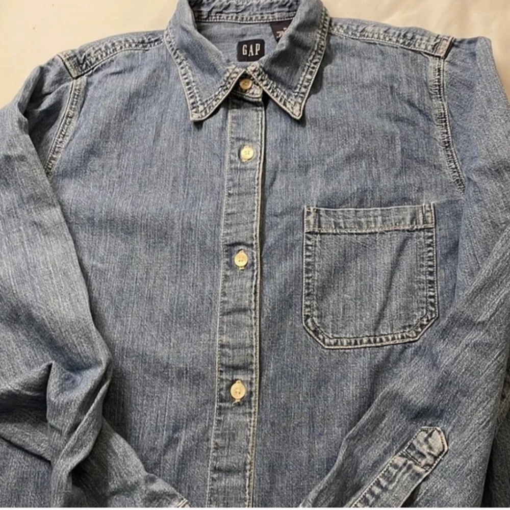 Vintage Classic GAP Denim Shirt - USA Cotton